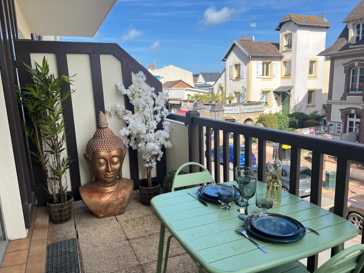 Appartement Hyper Centre De Cabourg Avec Balcon Exterior foto